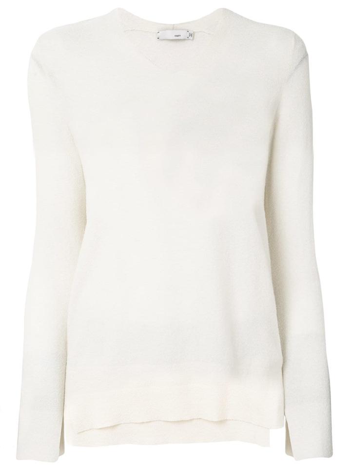 Knott V-neck Sweater - Neutrals