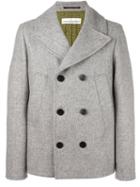 Golden Goose Deluxe Brand 'ian' Peacoat, Men's, Size: Small, Grey, Cotton/virgin Wool
