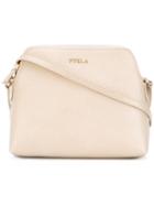 Furla - Cross Body Bag - Women - Cotton/leather - One Size, Women's, Nude/neutrals, Cotton/leather