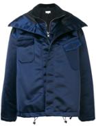 Maison Margiela Zipped Up Parka - Blue