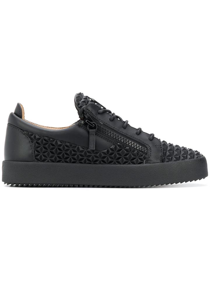 Giuseppe Zanotti Design The Manhattan Sneakers - Black