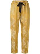 Forte Forte Straight Leg Trousers - Yellow