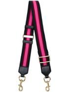 Marc Jacobs Sport Stripe Bag Strap - Pink & Purple