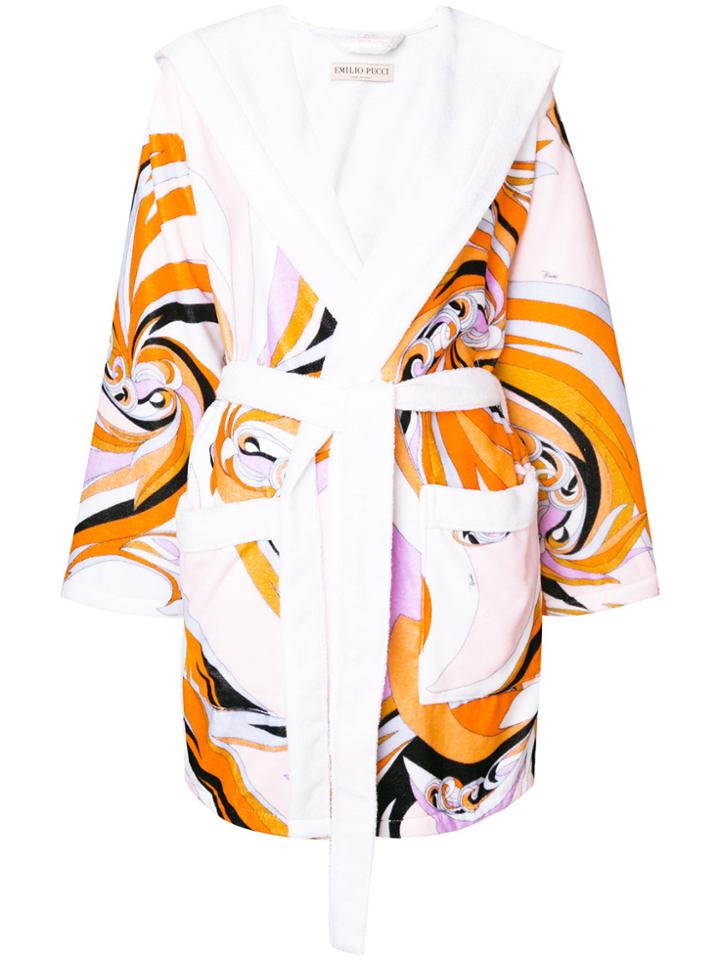 Emilio Pucci Printed Bathrobe - Multicolour