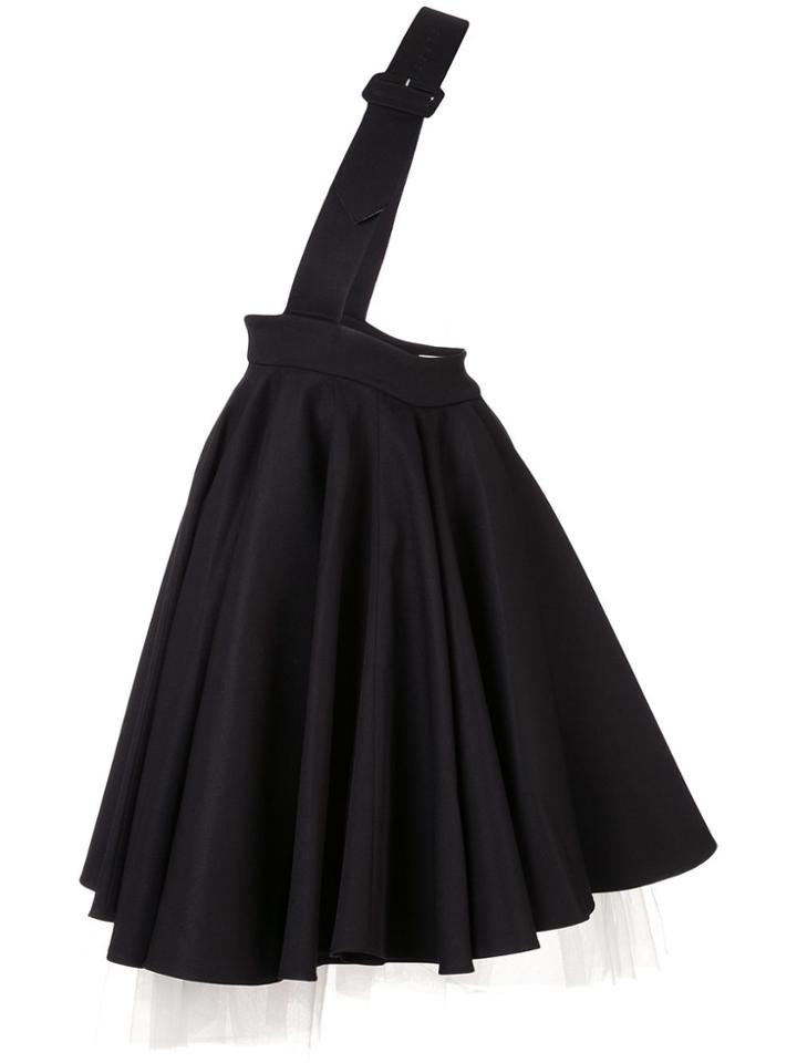 Shushu/tong Pleated Midi Skirt - Black