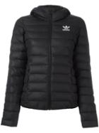 Adidas Originals Slim Fit Padded Jacket, Women's, Size: 44, Black, Polyamide/polyester