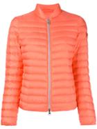Peuterey Zipped Padded Jacket, Women's, Size: 44, Yellow/orange, Polyester/feather Down