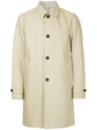 Hardy Amies Single Breasted Coat - Brown