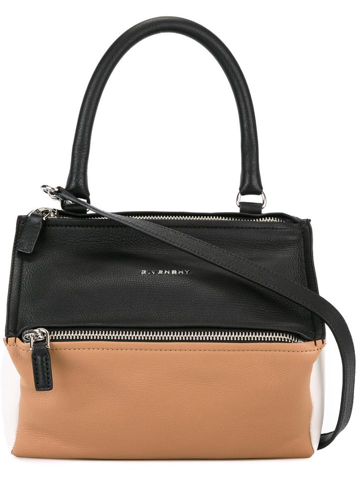 Givenchy Small Pandora Tote Bag, Women's, Black, Goat Skin