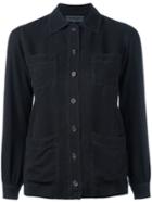 Yves Saint Laurent Vintage Loose Fit Shirt, Women's, Size: 38, Black