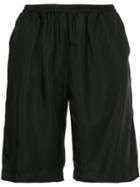 Gold Hawk Elasticated Waist Shorts - Black