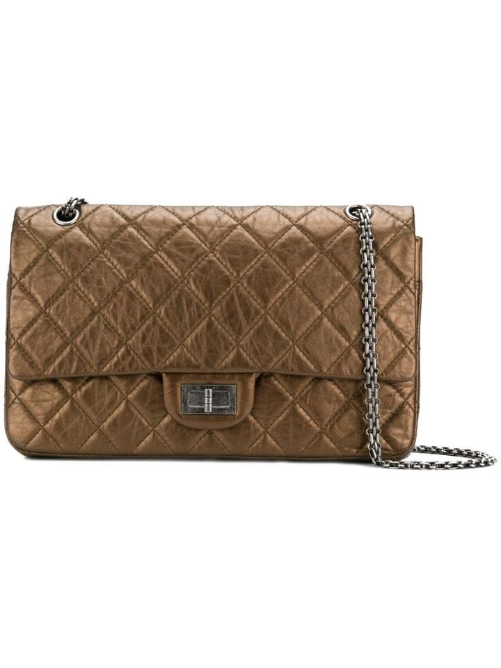 Chanel Pre-owned Double Flap Shoulder Bag - Brown