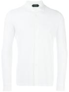 Zanone Longsleeved Shirt, Men's, Size: 50, White, Cotton