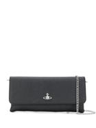 Vivienne Westwood Chain Strap Victoria Clutch - Black