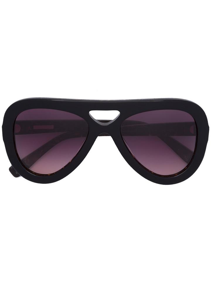 Derek Lam Charlotte Sunglass - Black