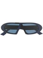 Dior Eyewear Oblique Sunglasses - Blue