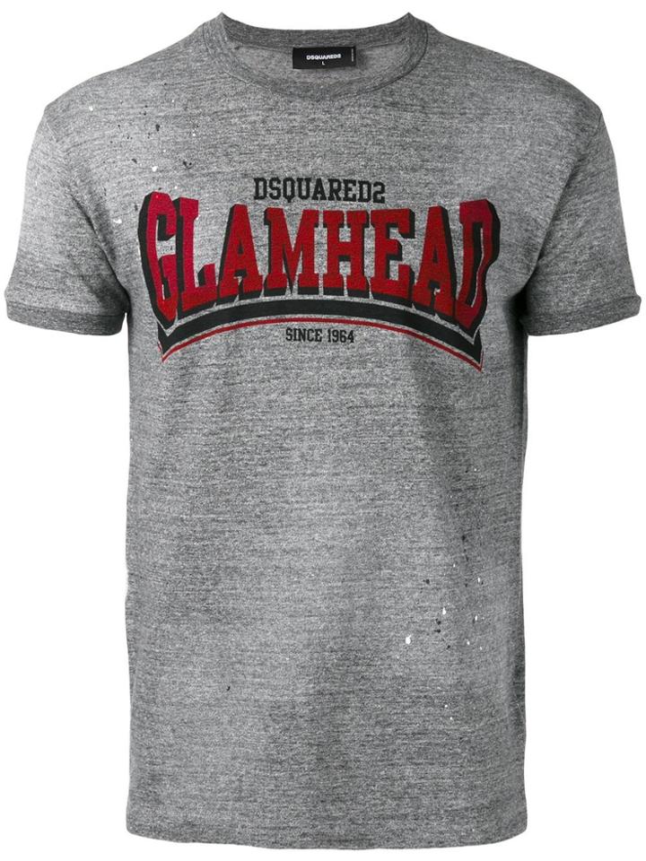 Dsquared2 Glamhead Dyed T-shirt - Grey