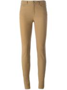 Joseph Skinny Trousers, Women's, Size: 42, Nude/neutrals, Viscose/cotton/spandex/elastane/acetate