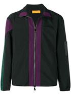 Pyer Moss Colourblock Zip-up Jacket - Black
