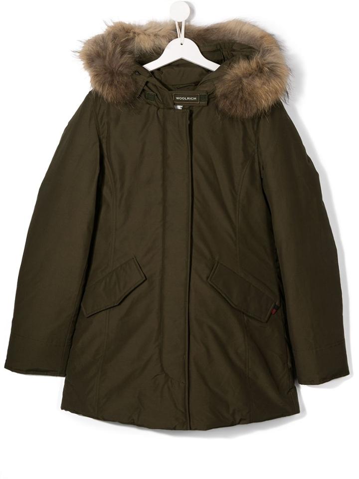 Woolrich Kids Teen G's Arctic Parka - Green