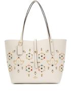 Coach Resin Rivets All Over Tote - Neutrals
