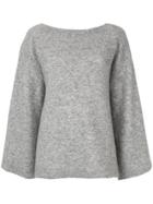 3.1 Phillip Lim Boat Neck Jumper - Grey