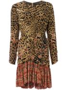 Etro Leopard Print Dress - Multicolour