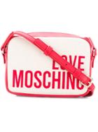 Love Moschino Logo Embroidered Crossbody