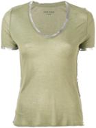 Zadig & Voltaire V-neck T-shirt - Green