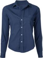 Frank & Eileen Fitted Shirt, Women's, Size: Small, Blue, Cotton
