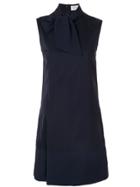 Victoria Victoria Beckham Sleeveless Flared Dress - Blue