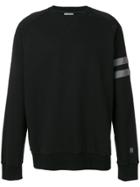 Lanvin Stripe-trimmed Sweatshirt - Black