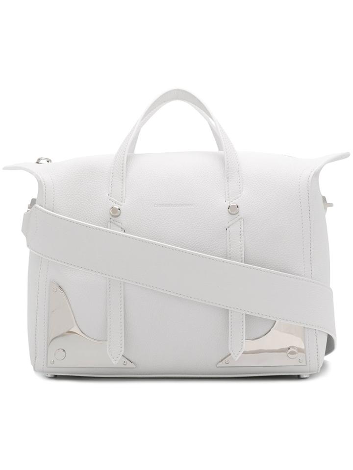 Calvin Klein 205w39nyc Embellished Tote - White