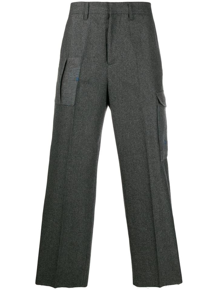 Golden Goose Pocket Details Straight Trousers - Grey