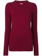 Labo Art 'basica' Jumper, Women's, Size: 2, Red, Cotton/spandex/elastane/cashmere