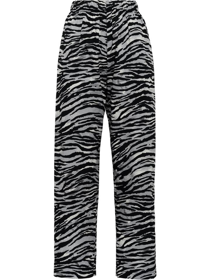Prada Tiger Striped Trousers - Grey