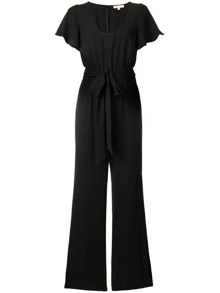 Michael Michael Kors Short Sleeved Jumpsuit - Black