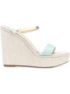 Rosie Assoulin X Paul Andrew Wedge Sandals