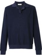 Melindagloss Terry Cloth Polo Shirt