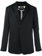 A New Cross Minimal Blazer, Men's, Size: Large, Black, Wool