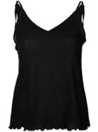 G.v.g.v. - Yoryu Chiffon Cami Top - Women - Polyester/polyurethane/tencel - 34, Women's, Black, Polyester/polyurethane/tencel