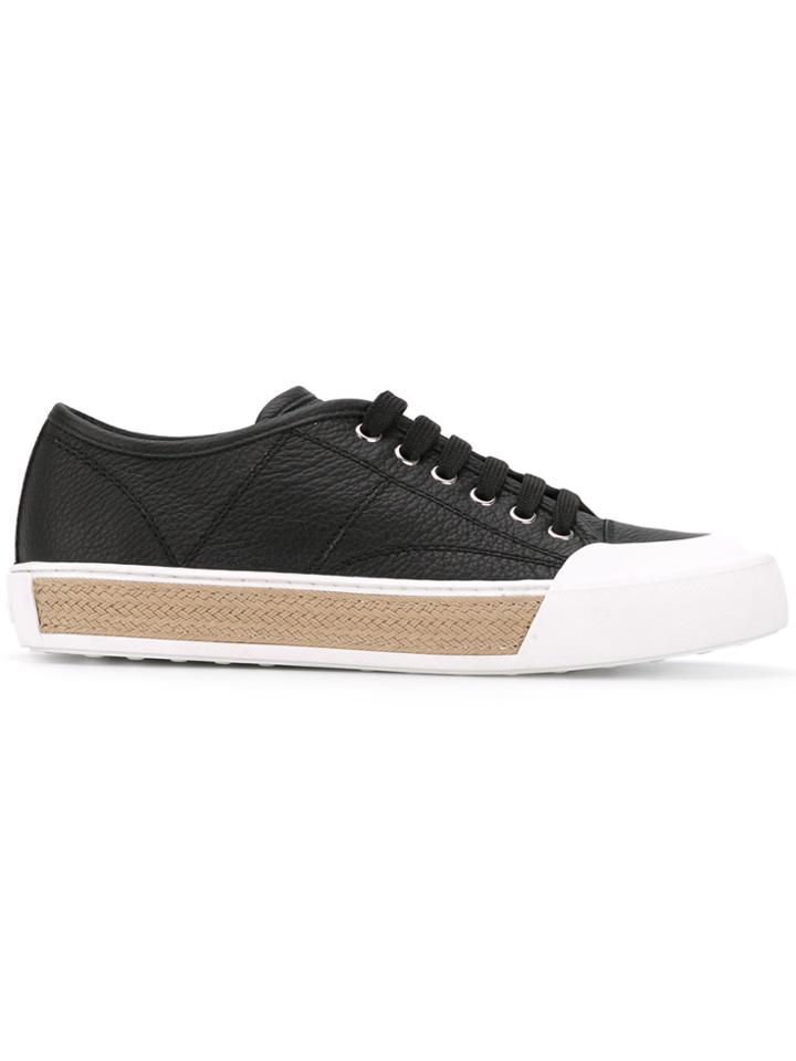 Tod's Classic Lace-up Sneakers - Black