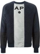 Andrea Pompilio 'connor' Sweatshirt, Men's, Size: 50, Blue, Cotton/acrylic/polyester/virgin Wool