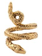 Aurelie Bidermann 'asclepios' Snake Ring - Metallic