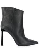 Just Cavalli 100mm Pointed Ankle Boots - Black