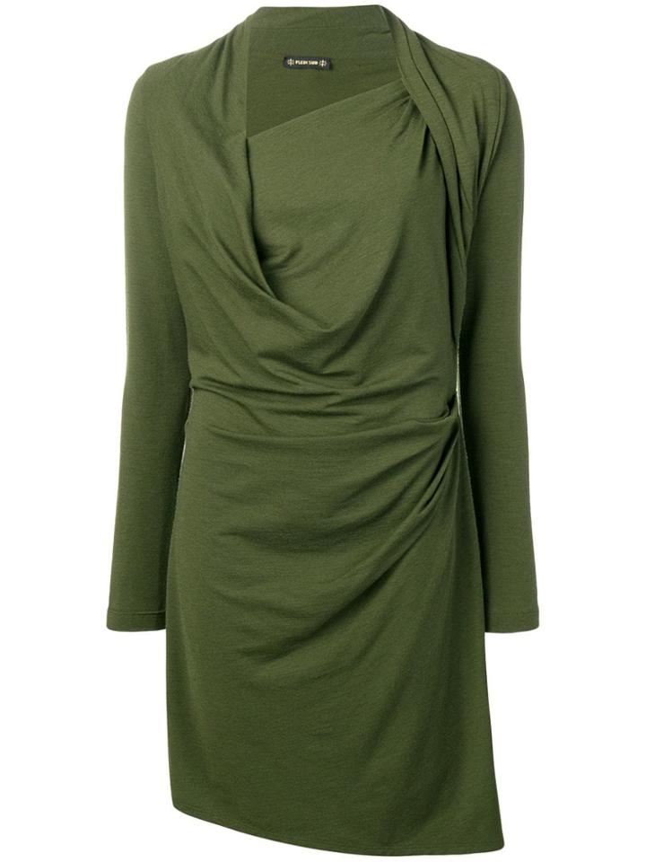 Plein Sud Draped Dress - Green