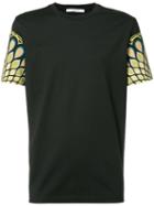 Givenchy Sleeve-detail T-shirt, Men's, Size: Xs, Black, Cotton