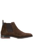 Tommy Hilfiger Elasticated Side Panel Boots - Brown