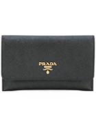 Prada Foldover Wallet - Black
