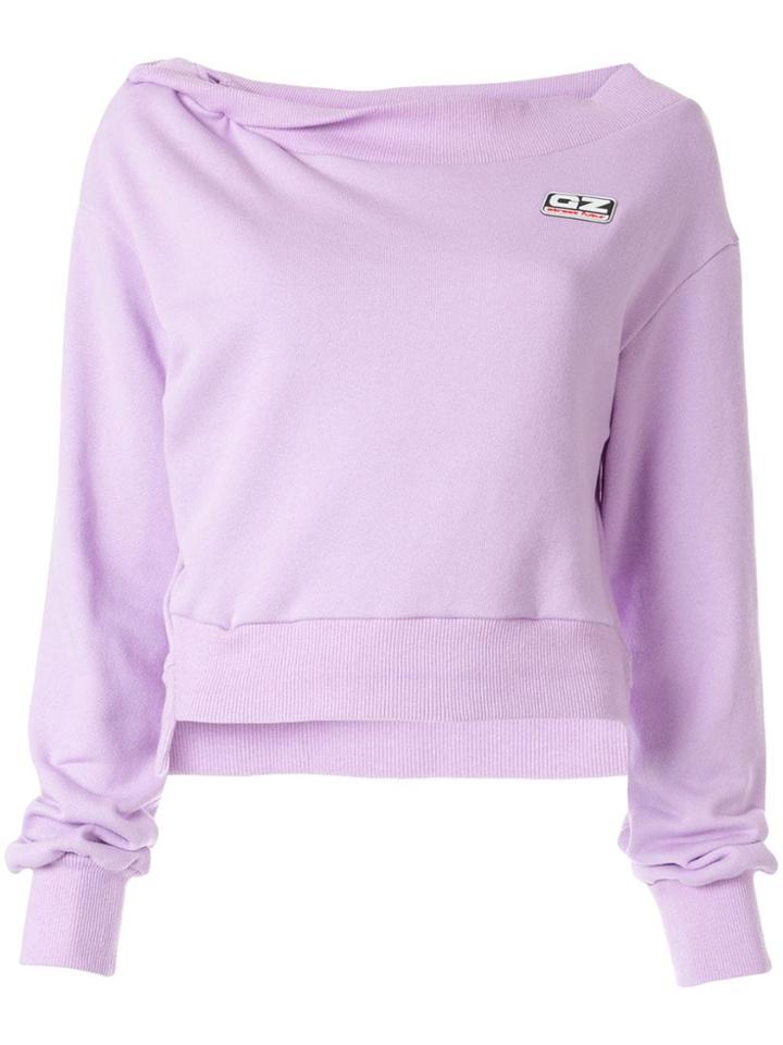 Ground Zero Logo Sweatshirt - Purple